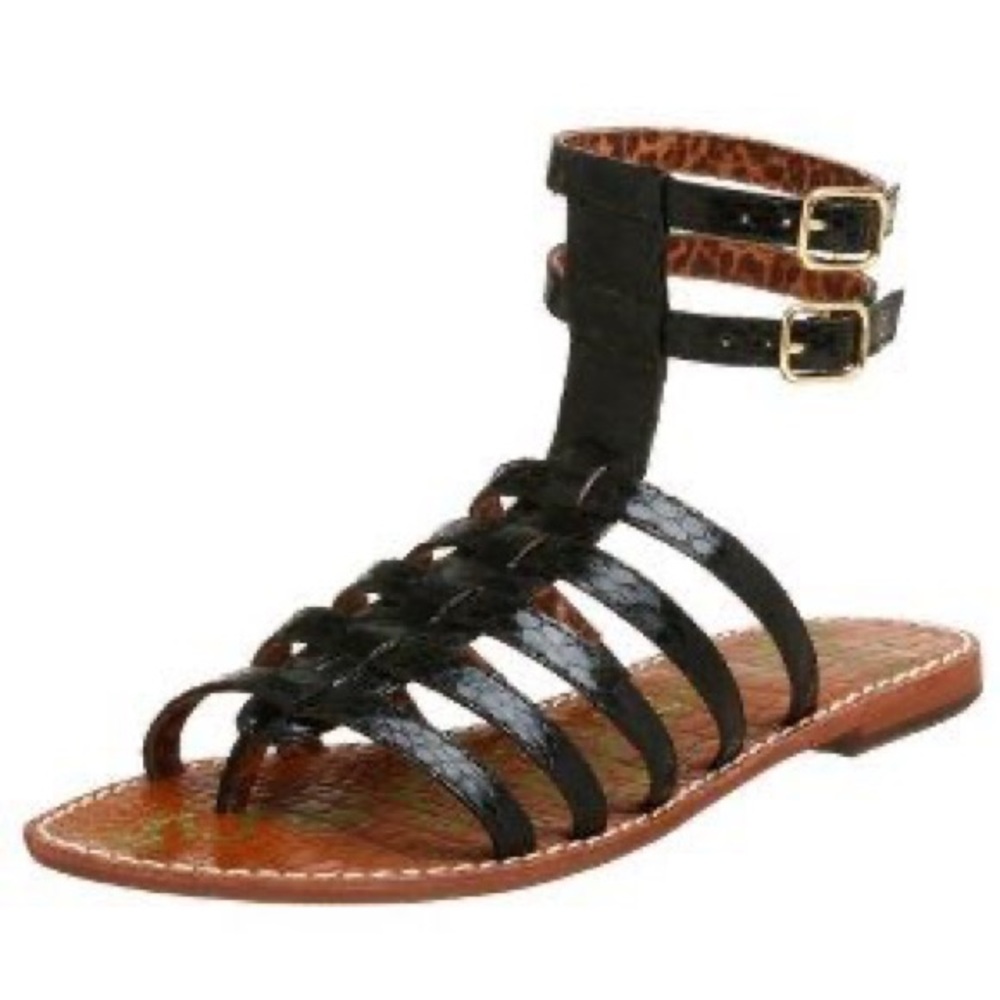 Sam Edelman snake embossed Gilda gladiator sandals